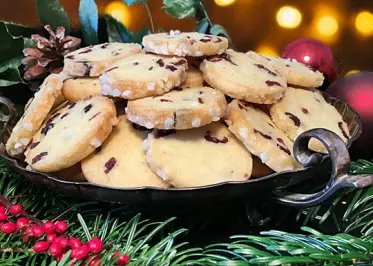 Cranberry-Buttertaler